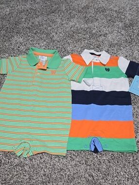 Chaps Baby Boys 6 Month Rompers